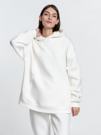 Худи Kulonga Oversize, молочно-белое, размер 3XL/4XL
