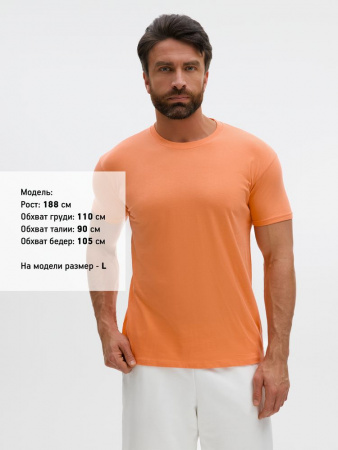 Футболка Regent 150, оранжевая (абрикосовая), размер XXL