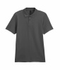Футболка поло SOFTSTYLE ADULT DOUBLE PIQUE, ГРАФИТОВЫЙ 3XL