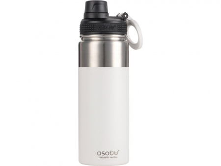 Вакуумная термобутылка ALPINE FLASK, 530 мл, белый
