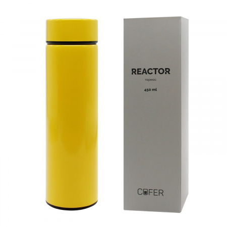 Термос Reactor с датчиком температуры (желтый)