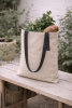 Шоппер Superbag Light, с внутренним креплением (полукольцо) (неокрашенный с серым)