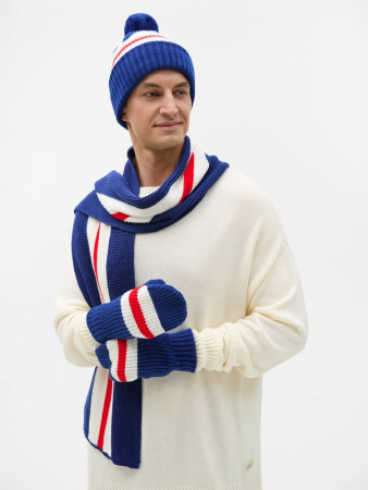 Варежки Winwear, темно-синие (кобальт), размер L/XL