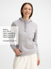 Толстовка женская Spencer Women, серый меланж, размер XXL