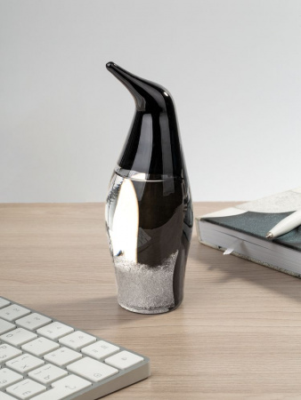 Штормгласс Penguin, черный