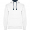Толстовка URBAN WOMAN женская, БЕЛЫЙ/МОРСКОЙ СИНИЙ 2XL