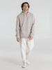 Толстовка с капюшоном унисекс Hoodie, дымчато-серая, размер XXL
