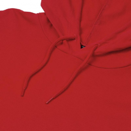 Толстовка с капюшоном унисекс Hoodie, красная, размер M