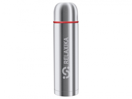 Термос Relaxika 102, 2 чашки, 1200 мл, стальной