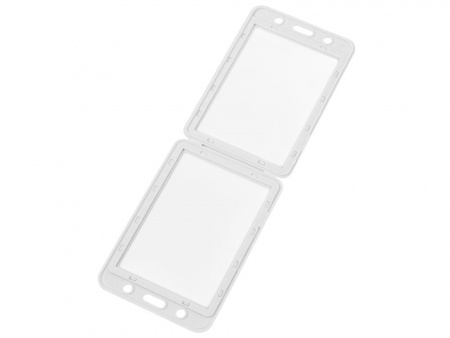 Держатель для бейджа Haven Transparent, белый