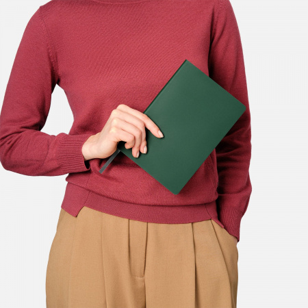 Ежедневник Latte soft touch недатированный, синий