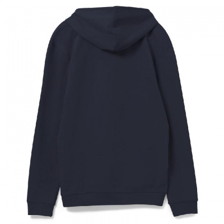 Толстовка с капюшоном унисекс Hoodie, темно-синяя, размер M