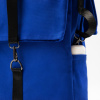 Шоппер Superbag Companion, с тремя отделениями, боковым креплением (карабин) и карманом (синий с черным)