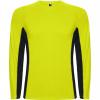 Спортивная футболка SHANGHAI L/S мужская, ФЛУОРЕСЦЕНТНЫЙ ЖЕЛТЫЙ/ЧЕРНЫЙ M