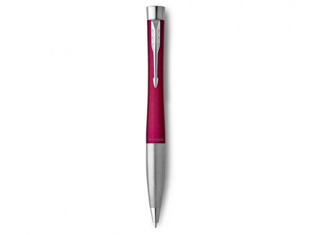 Шариковая ручка Parker Urban Vibrant Magenta CT, стержень: M, цвет чернил: blue, в подарочной упаковке.