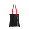 Шоппер Superbag black (чёрный с красным)