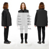 Жилет двусторонний V2, черный, размер 5XL/6XL