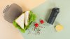 Набор "Eat&Drink box": бутылка, ланч-бокс, цвет черный