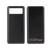 Зарядное устройство "Lumos" 10000 mAh с фонариком, черный, цвет черный