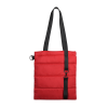 Шоппер Superbag Bubble, с магнитной кнопкой (красный с черным)