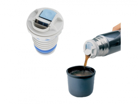 Термос из нерж. стали тм THERMOS FBB-1000BC Midnight Blue 1,0L