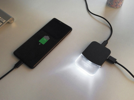 USB хаб Mini iLO Hub, черный