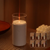 Увлажнитель-ароматизатор CANDLE ультразвуковой, белый