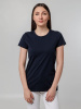 Футболка женская T-bolka Stretch Lady, темно-синяя (navy), размер XL