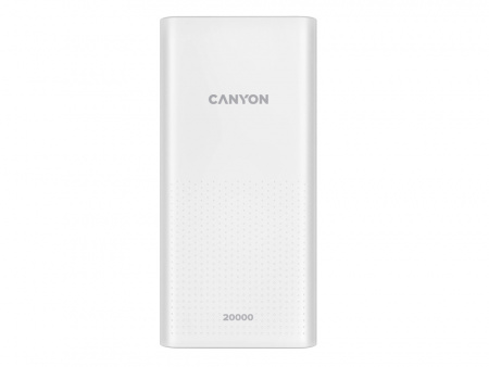 Портативный аккумулятор Canyon PB-2001 (CNE-CPB2001W), белый