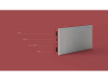 Внешний аккумулятор Rombica NEO ARIA Claret, 10000 мАч, Soft-touch, PD, QCharge, Type-C, бордовый (Р)