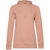 Толстовка с капюшоном женская Hoodie, бежевая (nude), размер M
