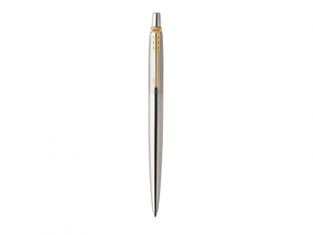 Шариковая ручка Parker Jotter Essential, St. Steel GT, стержень: Mblue