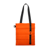 Шоппер Superbag Bubble, с магнитной кнопкой (оранжевый с черным)