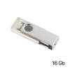 Флеш-карта TWISTA Transparent MS, 16Гб, цвет прозрачный