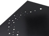 Подарочная коробка из фанеры Constellation 330х220х100 мм, фанера 6 мм, крышка на выдвижных пазах черная ЛХДФ 3 мм, бечевка
