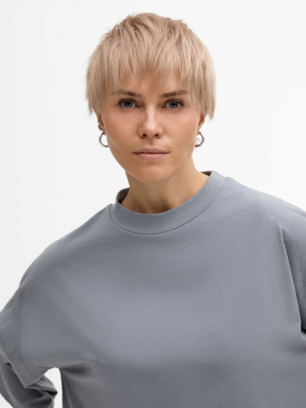 Футболка унисекс T1, серая, размер XL/XXL