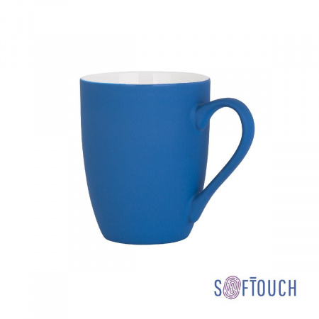Кружка "Trend", покрытие soft touch, цвет синий