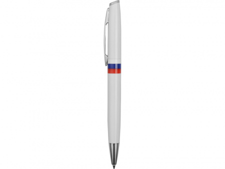 Ручка шариковая Отчизна, белый/триколор