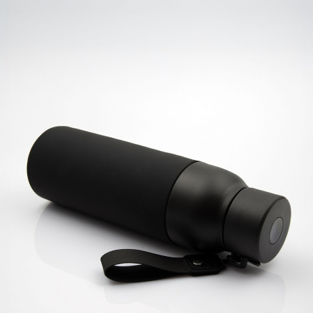 Термобутылка Button Black (черный)
