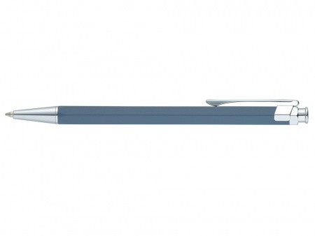 Ручка шариковая Pierre Cardin коллекция ПРИЗМА (PRIZMA). Корпус - латунь с лакированным покрытием. Отделка и детали дизайна - сталь и хром. Цвет - серо-голубой. Упаковка Е