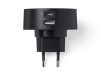 Адаптер питания USB Poweron, черный