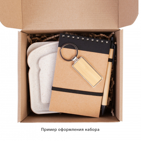 Блокнот с ручкой "Papyrus", цвет черный