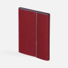 Ежедневник Petrus Flap, недатированный, красный