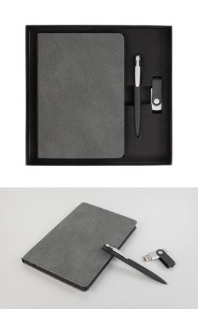 Флеш-карта "Vostok SOFTGRIP" 16 Гб, покрытие softgrip, цвет черный
