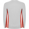 Спортивная футболка SHANGHAI L/S мужская, БЕЛЫЙ/КРАСНЫЙ L