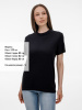 Футболка унисекс T-Bolka 180, черная, размер 5XL