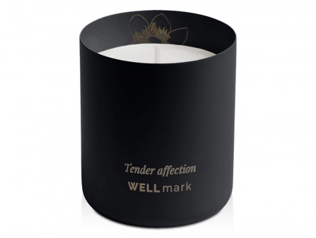 Ароматическая свеча Wellmark Tender Affection - сплошной черный