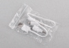 Кабель 2-в-1 (microUSB, Lightning), цвет белый