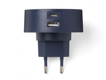 Адаптер питания USB Poweron, темно-синий