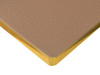 Еженедельник недатированный А6 Total beige с нашивкой, бежевый